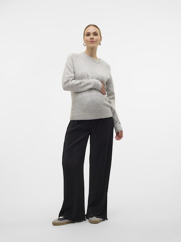 MAMALICIOUS Wide leg Pants 'MLJane' in Black