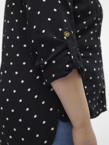 Vero Moda Curve Blouse 'VMBumpy' in Black