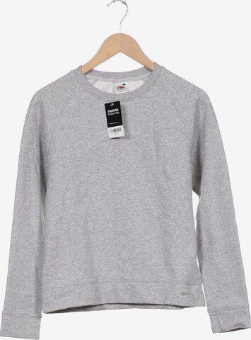 FRUIT OF THE LOOM Sweatshirt & Zip-Up Hoodie in L in Grey: front