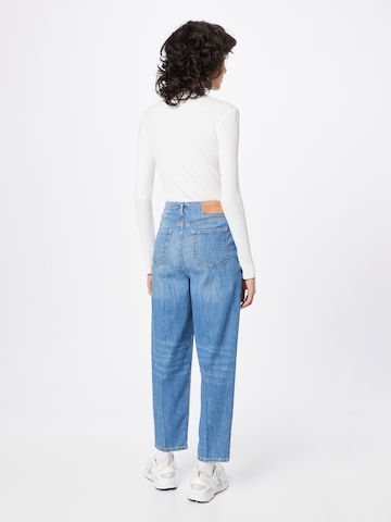 Marc O'Polo Loose fit Pleat-front jeans 'FINTTE' in Blue