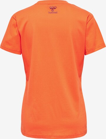 Hummel Functioneel shirt 'Offgrid' in Oranje