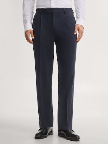 JOOP! Regular Chino in Blauw: voorkant