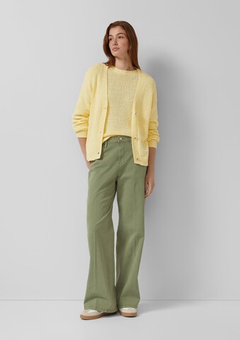 s.Oliver Strickjacke in Gelb