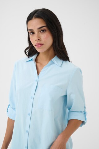 Kaffe - Blusa 'KAmilia' em azul