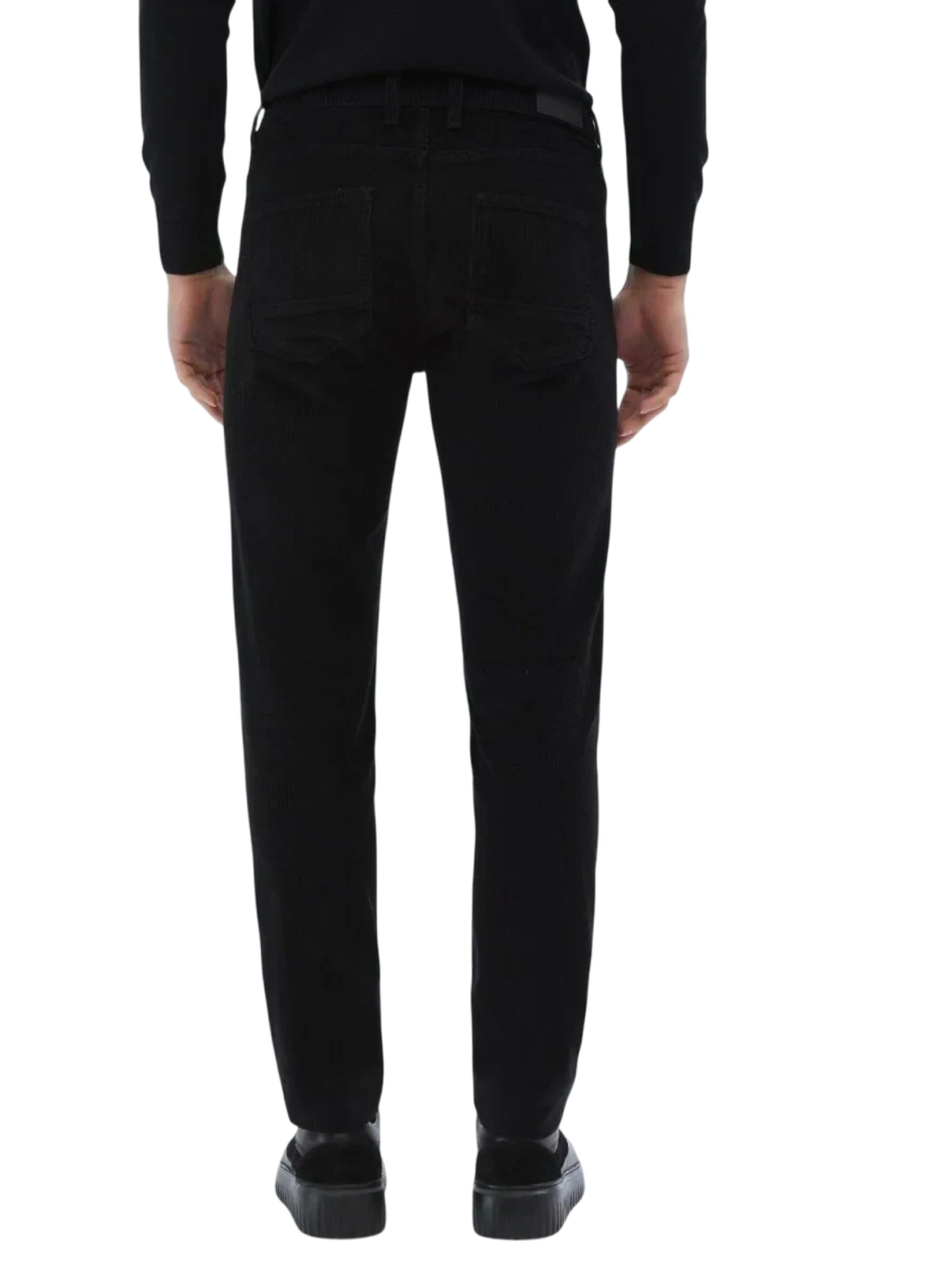 KİP Slimfit Broek in Zwart