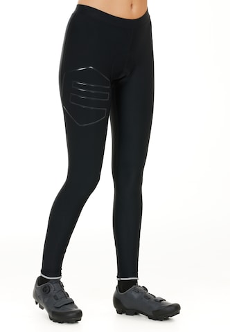 ENDURANCE Skinny Workout Pants 'Jayne' in Black: front