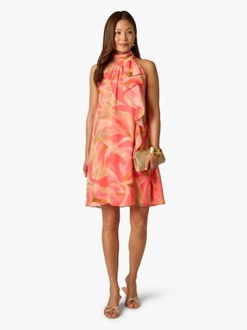 Adrianna Papell Summer dress 'Halter Trapeze Dress' in Orange