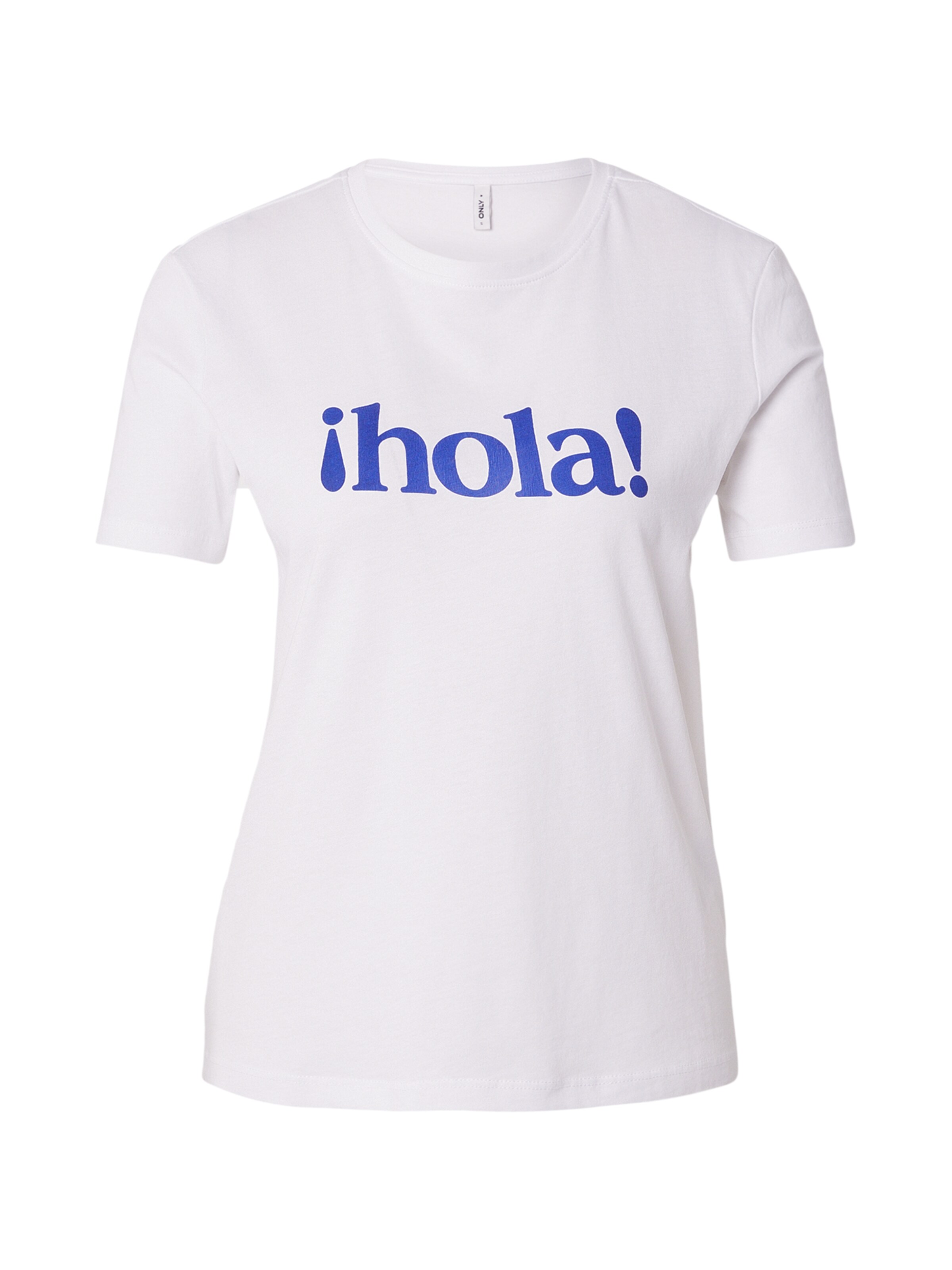 T-shirt 'ONLMIA' ONLY en blanc : devant