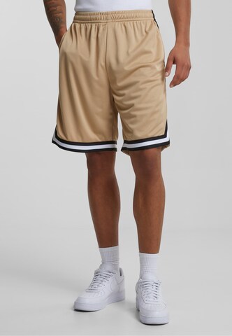 Loosefit Pantalon Urban Classics en beige : devant