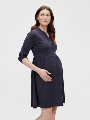 MAMALICIOUS Kleid 'Evi Lia' in Blau: predná strana