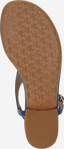 Lauren Ralph Lauren Teenslipper 'ELLINGTON' in Blauw