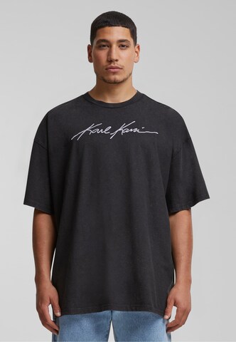Maglietta 'Autograph' di Karl Kani in nero: frontale