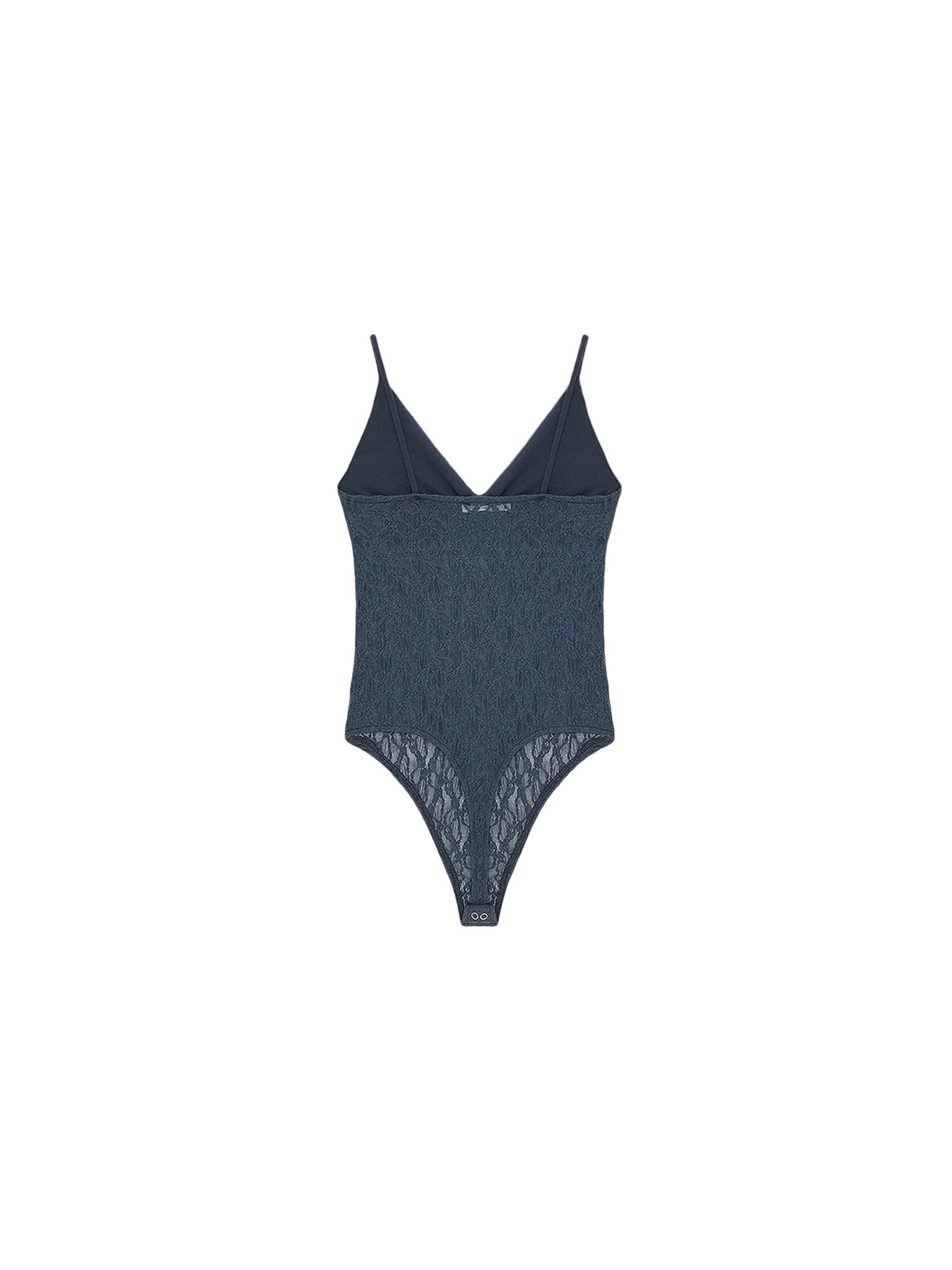Dilvin Bodysuit 'Blusen' in Blue