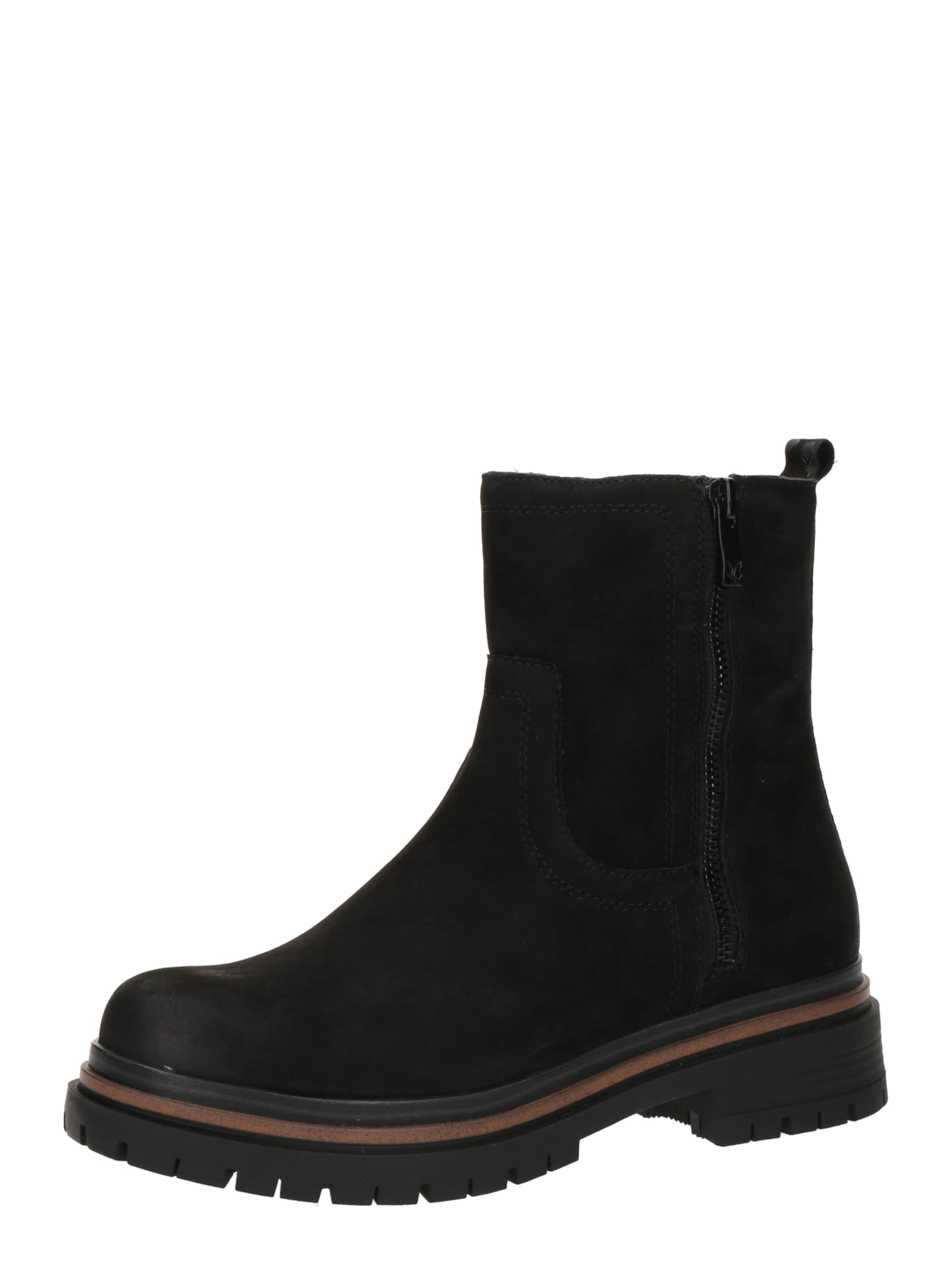 CAPRICE Bootie &#x27;FLORI&#x27; in Black: front