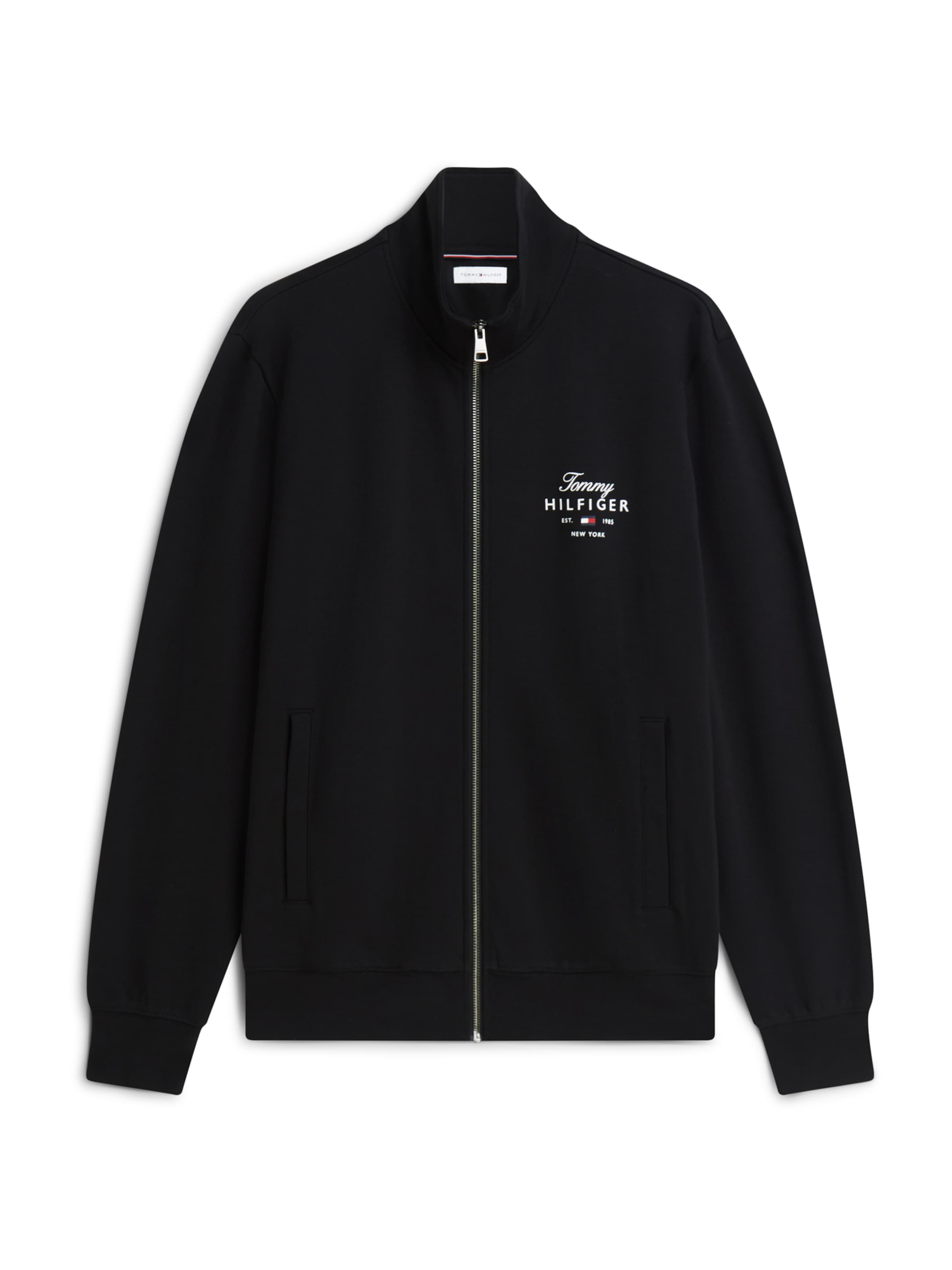 TOMMY HILFIGER Collegetakki värissä musta: etupuoli