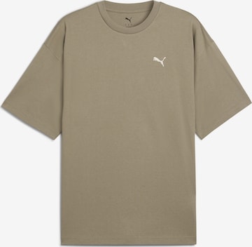 PUMA Shirt 'Wardrobe Ess' in Green: front