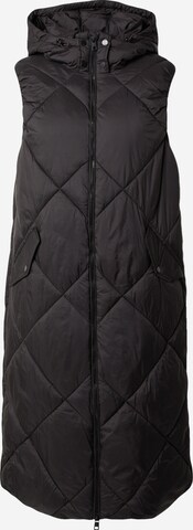 Gilet ESPRIT en noir : devant