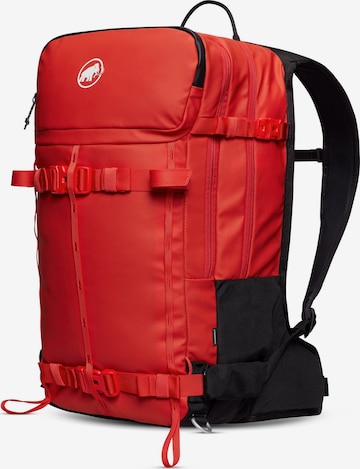 Sac à dos de sport MAMMUT en rouge : devant