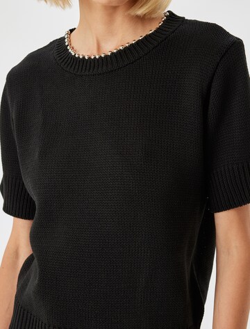 Koton Pullover in Schwarz