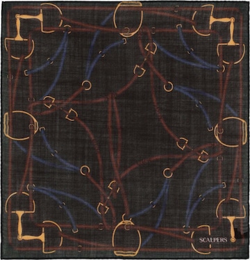 Foulard ' ' Scalpers en marron : devant
