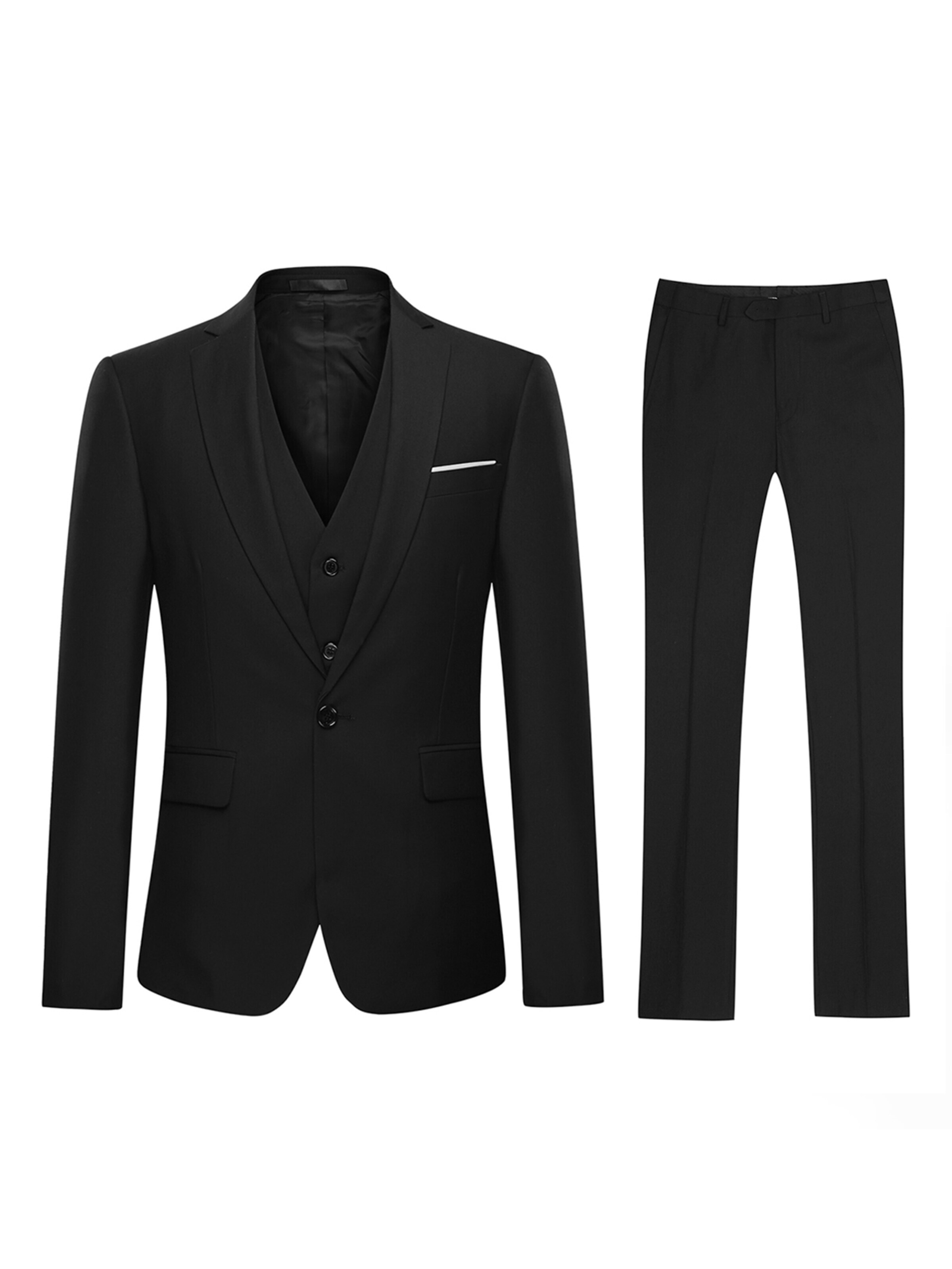 YOUTHUP Suit in 44/Slim in Black, Item view
