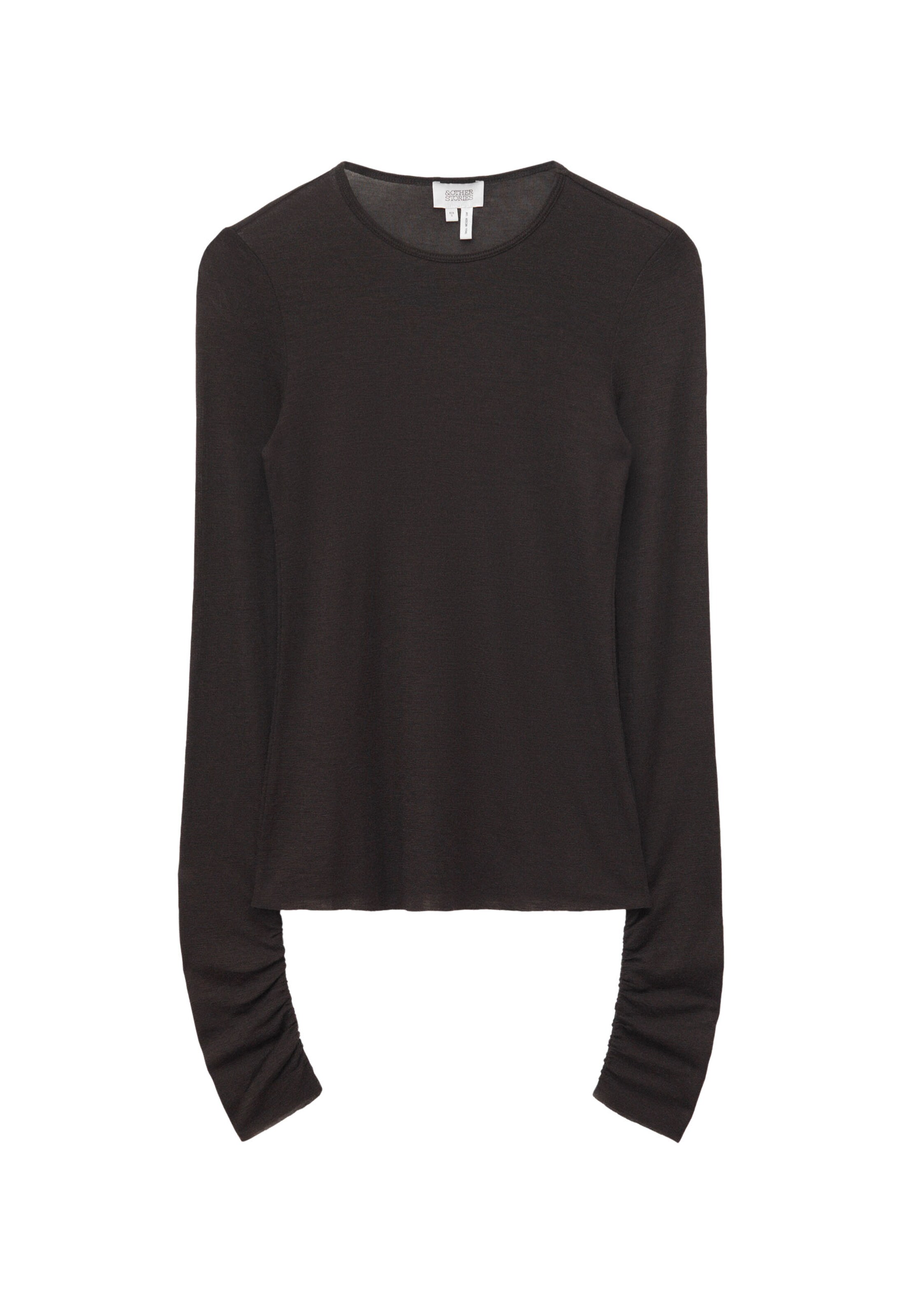 & Other Stories Shirt in XS in Dark brown, Item view