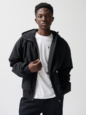 NoWear Sweatvest in Zwart: voorkant