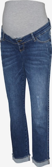 MAMALICIOUS Jeans 'VELUA' in de kleur Blauw / Grijs, Productweergave