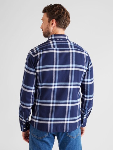 BOSS Black Regular fit Overhemd 'ROAN' in Blauw