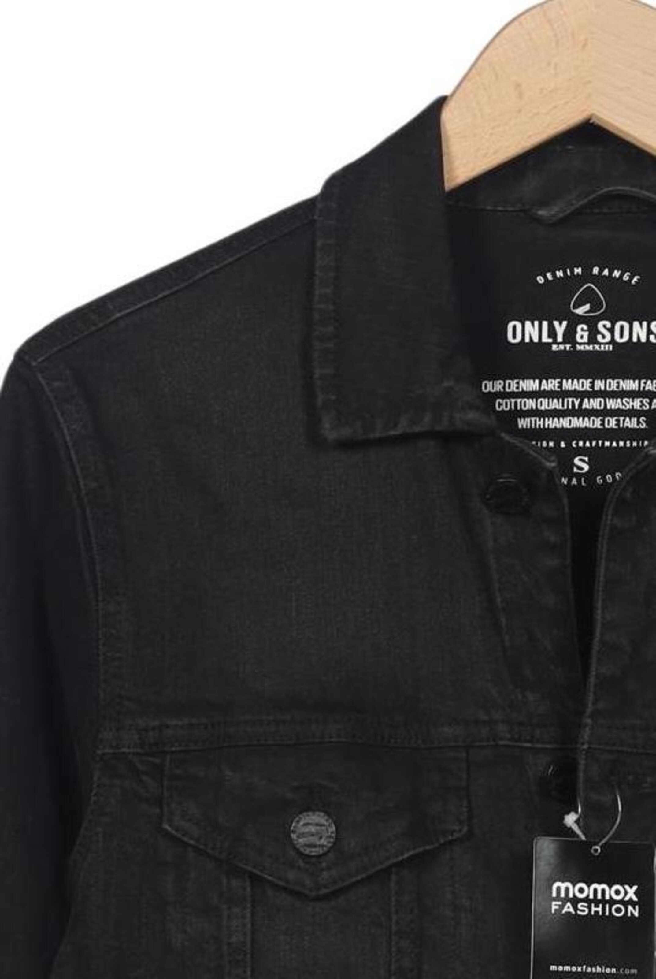 Only & Sons Jacket & Coat in S in Black