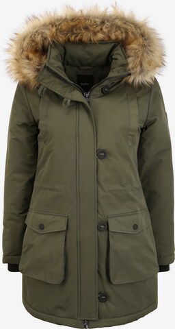 Oxmo Winterparka 'Acta' in Groen: voorkant