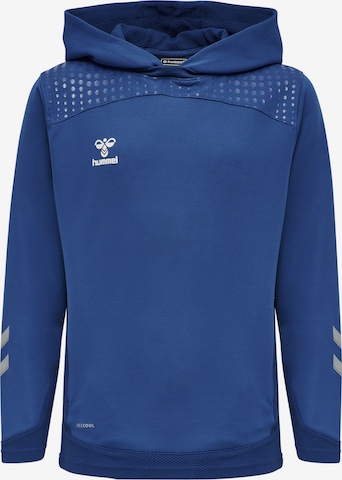 Hummel Sportief sweatshirt in Blauw: voorkant