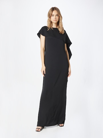 Lauren Ralph Lauren Večerna obleka 'APIATAN' | črna barva: sprednja stran