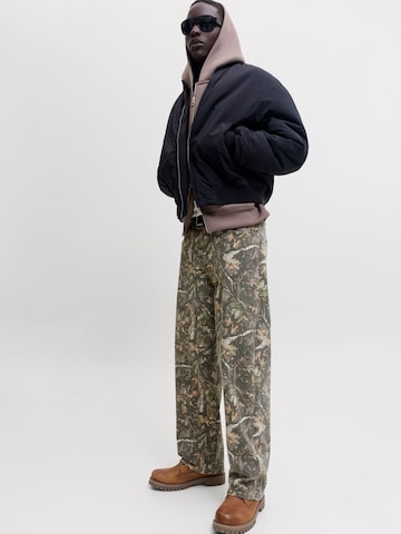 JACK & JONES Baggy Jeans 'JPSTAlex Antonio' in Green