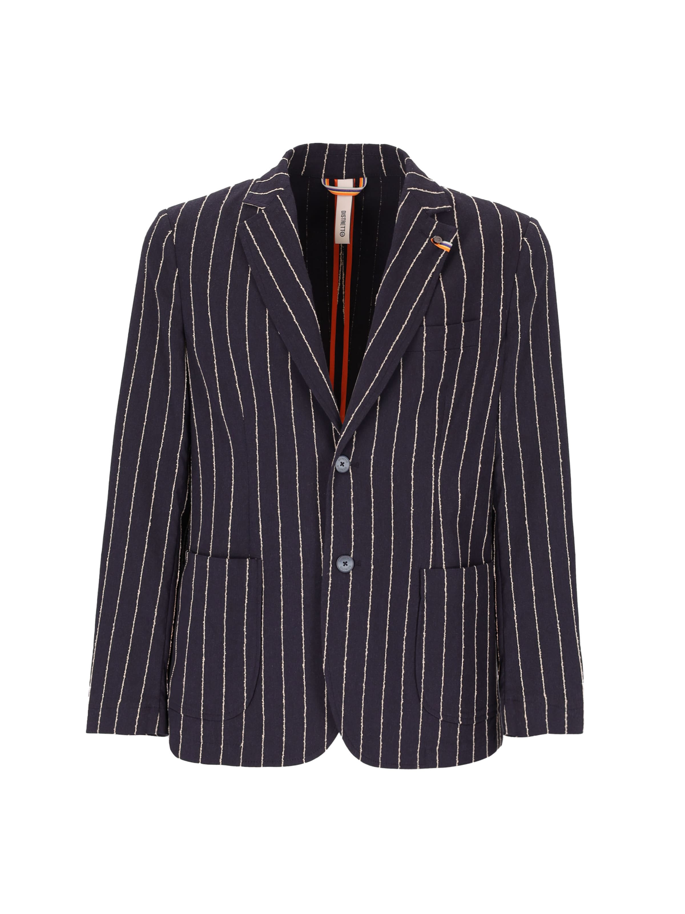 Distretto12 Regular Fit Sakko 'Paco' in Blau: Vorderseite