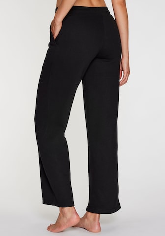 H.I.S Wide Leg Hose in Schwarz