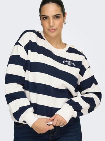 Sweat-shirt 'CARISLA' ONLY Carmakoma en blanc