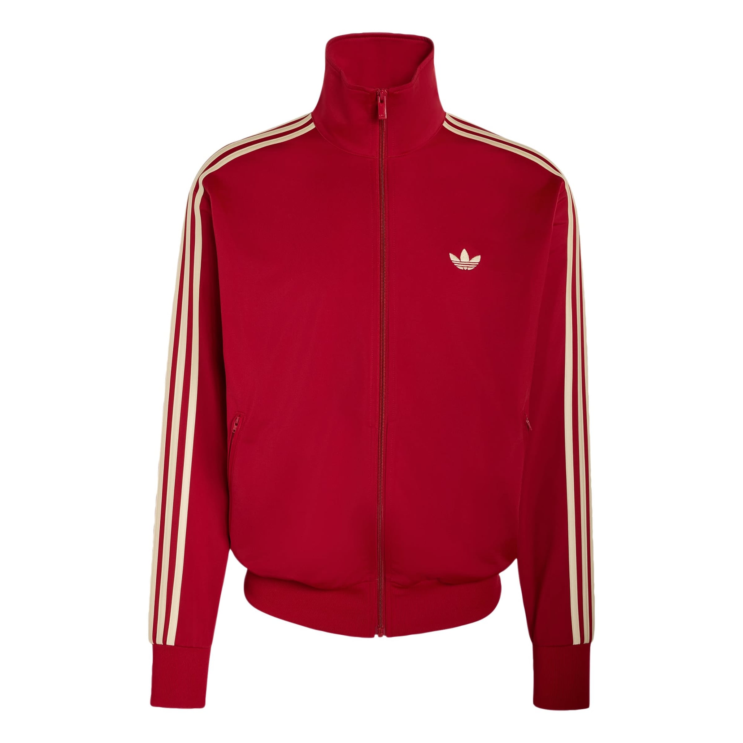 ADIDAS ORIGINALS - Sudadera con cremallera 'Firebird' en rojo: frente