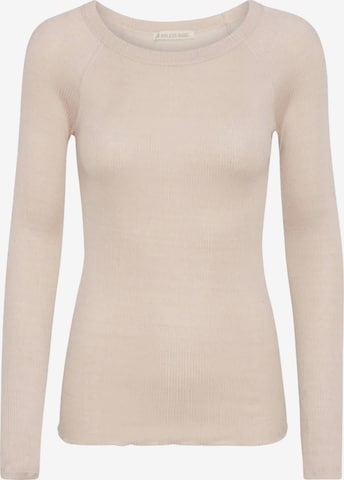 Seamless Basic Neulepaita värissä beige: etupuoli