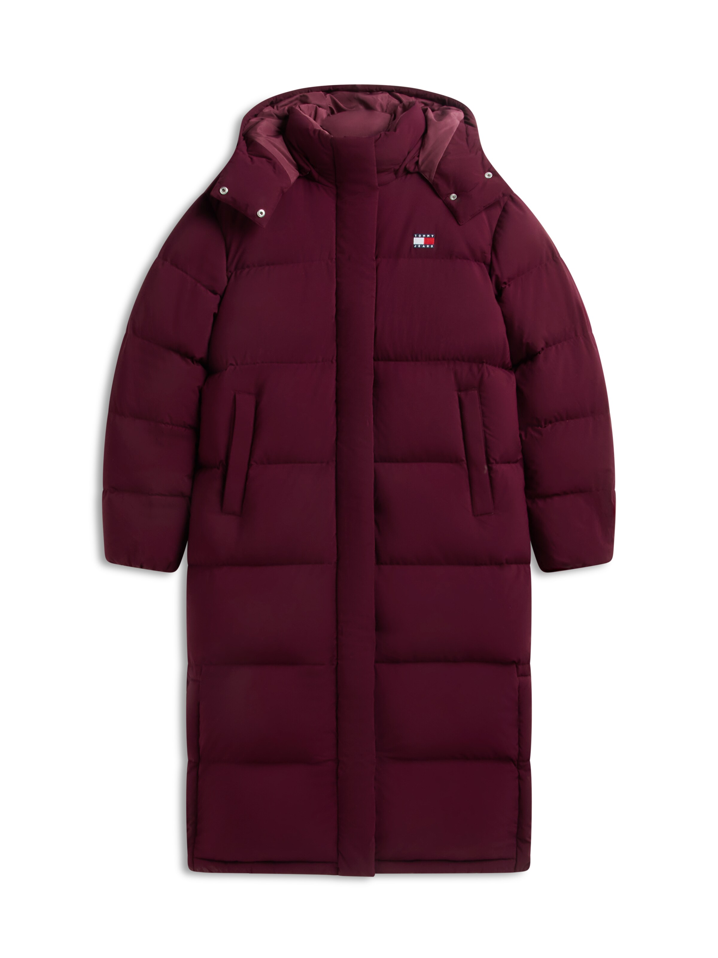 purpurinė Tommy Jeans Žieminis paltas 'Alaska': priekis