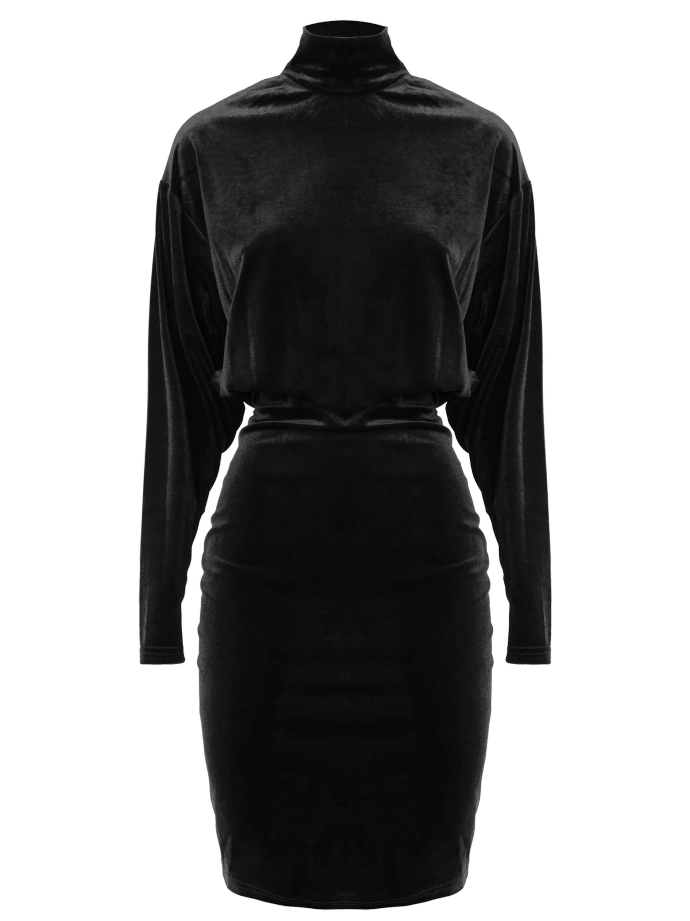 Influencer Šaty - Čierna: predná strana