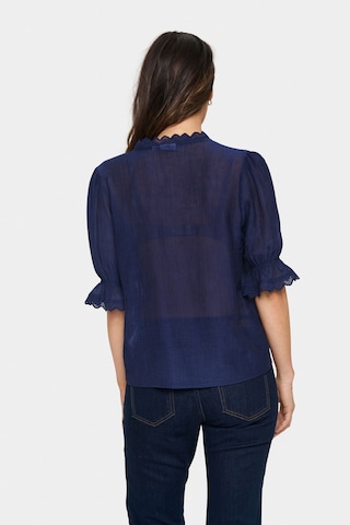 SAINT TROPEZ Blouse 'Kristel' in Blue
