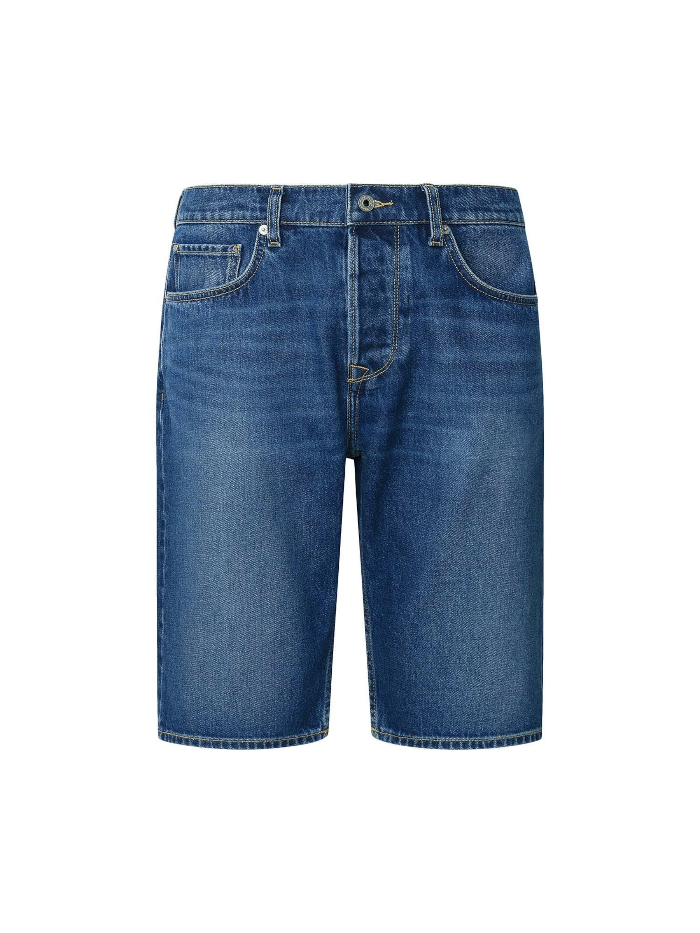 Pepe Jeans Regular Shorts 'Callen' in Blau: Vorderseite