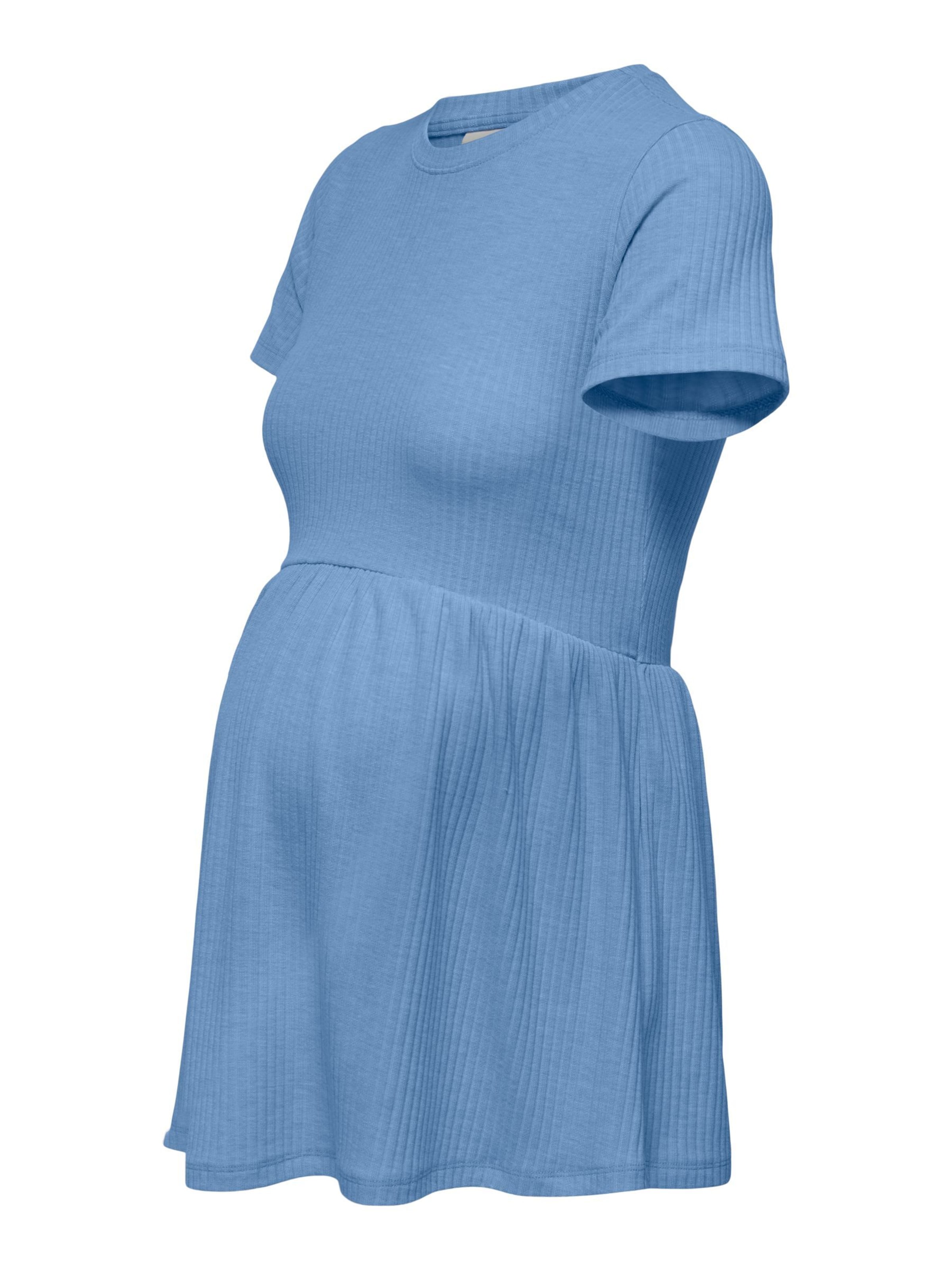 Only Maternity Shirt 'OLMMalaya' in Blue: front