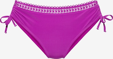 Bas de bikini s.Oliver en violet : devant