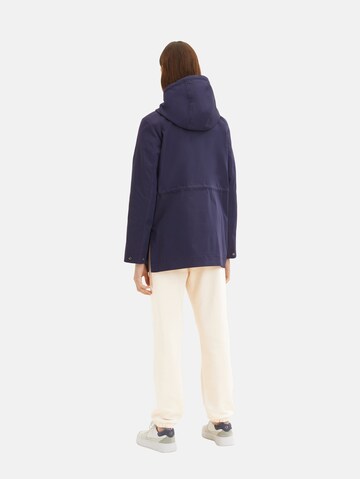 TOM TAILOR Parka in Blau