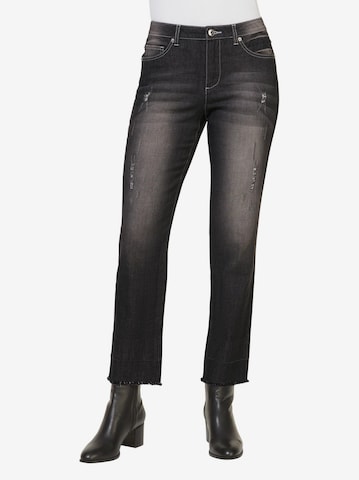 Linea Tesini by heine Regular Jeans i grå: framsida