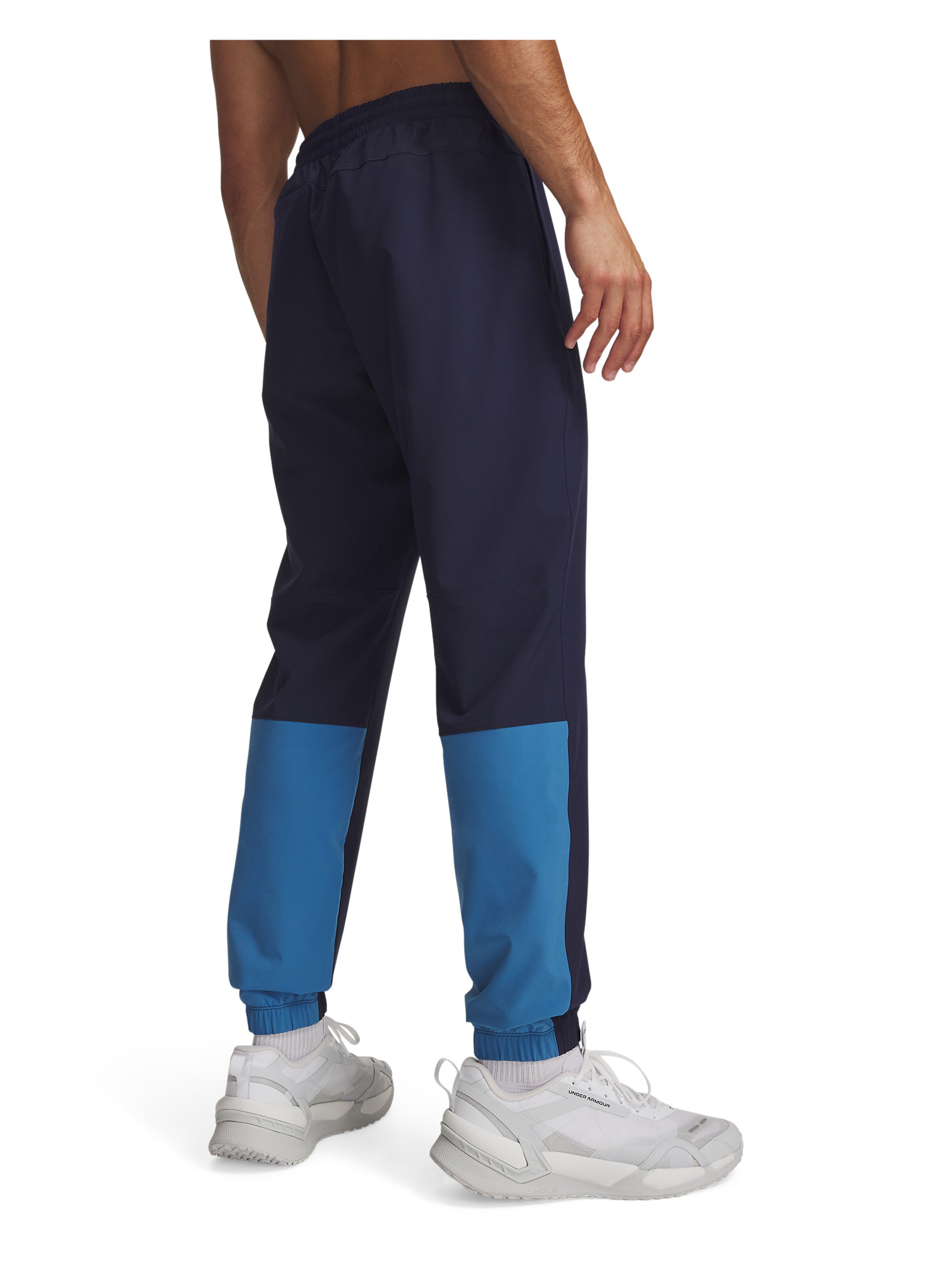 UNDER ARMOUR Tapered Sportbroek 'Tech Utility' in Blauw