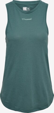 Hummel Sports Top in Blue: front