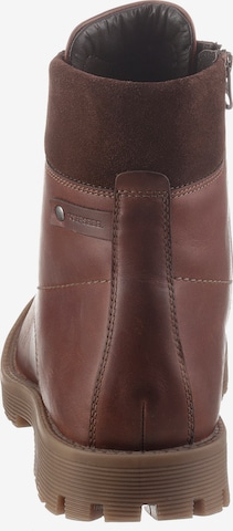 JOSEF SEIBEL Lace-Up Boots 'Cheston' in Brown